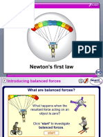 Week 7 - (Further) Newtons First Law - Terminal Velocity