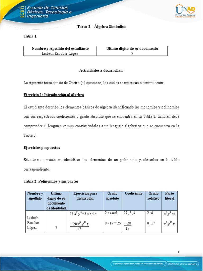 Ejercicios 1, 2 y 3 | PDF | Matemáticas Aplicadas | Objetos matemáticos