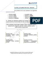 Solucion Diferencia Entre Las Palabras Primitivas y Derivadas 249