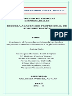 G3Haciendo El Futuro Hoy, Cómo Deberían Las Empresas Actuales Adecuarse A La Globalización