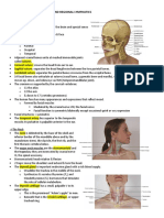 Chapter 14: Head, Face, Neck and Regional Lymphatics: Stucture & Function
