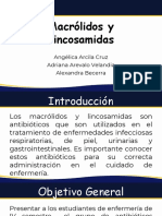 Macrolidos y Lincosamidas