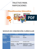 Instructivo Para Planificaciones