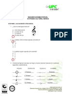 Examen música claves notas duración