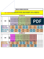 Lac Team 2B: Alternative Work Arrangement (Awa) Schedule