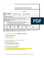 EVALUACIÓN SUMATIVA 2 DE CIENCIAS NATURALES. Con Respuesta