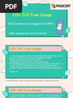 2021 Free B2C Commerce Developer CCD-102 Exam Dumps