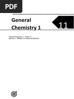 General Chemistry 1 Module 14