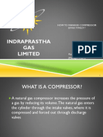 Indraprastha GAS Limited: How To Manage Compressor Effectively ?