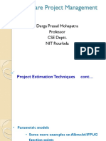 Software Project Management: Durga Prasad Mohapatra Professor CSE Deptt. NIT Rourkela