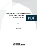 Metodologi Penelitian Ilmu Keperawatan