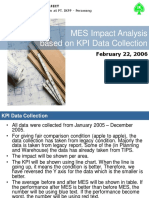 MES Impact Analysis (Production)