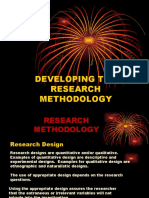 Developing The Research Methodology