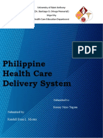 Philippine Health Care Delivery System and its Impact on COVID-19