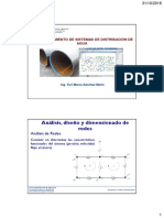 Dimensionamiento optimo redes agua