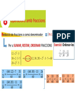 U8 - Operacions Amb Fraccions