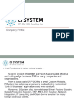 EiSystem Company Profile and IT Solutions