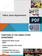 Fabric & Trim Dept