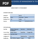 Database Assingment - Saksham Mishra Section F