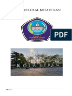 Kearifan Lokal Bekasi (Sosiologi)