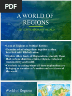 A World of Regions