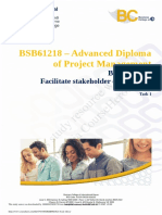 BSB61218 - Advanced Diploma of Project Management: This Study Resource Was