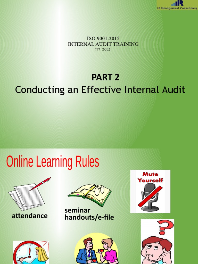 Internal Audit Training Overview | PDF | Audit | Auditor's Report