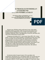 Evaluasi Program Pendidikan Antikorupsi