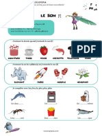 Fiche Son - F