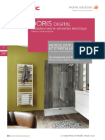 Notice Doris Digital 2018 (Sèche Serviette)