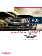Nissan 2007 Annual Report: Financial Highlights and Executives Interviews
