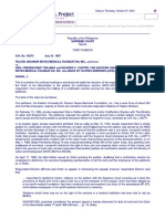 FEU-Dr. Nicanor Reyes Medical Foundation, Inc vs. Trajano, G.R. No. 76273 July 31, 1987