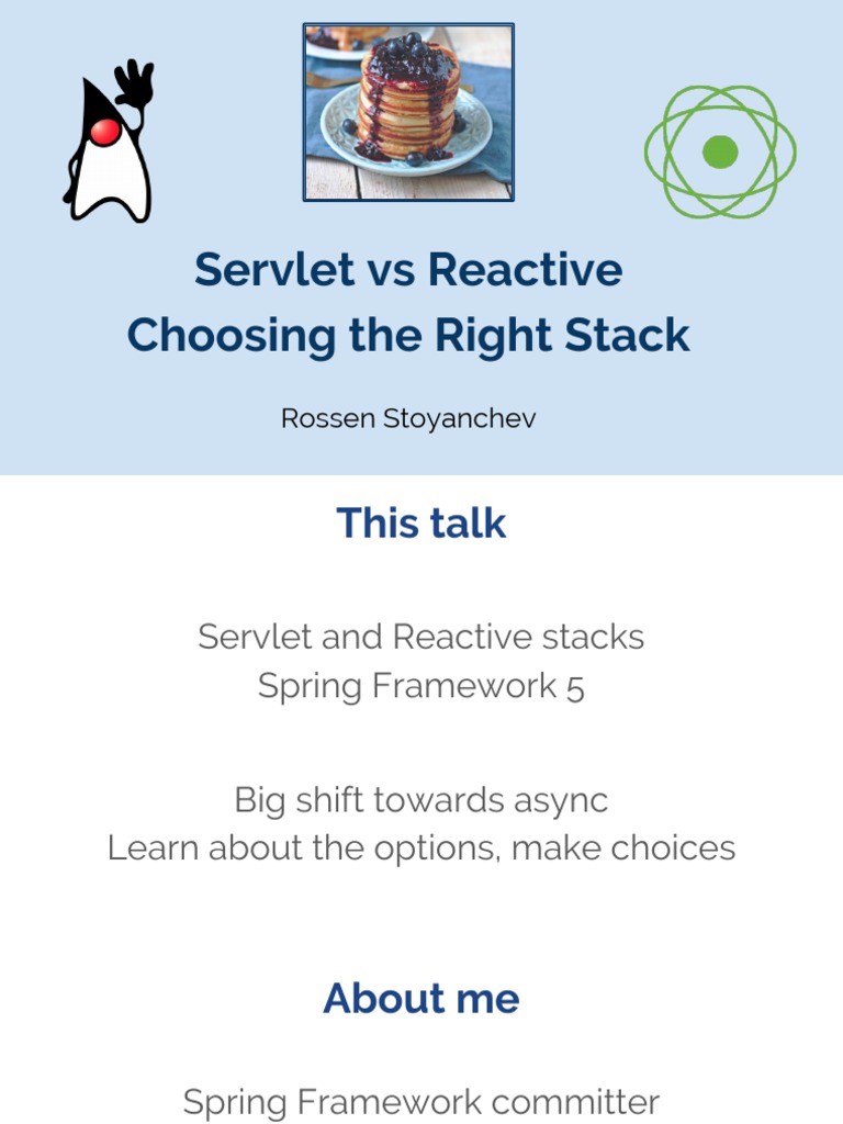 Web Dev: Servlet vs Reactive | PDF | Spring Framework | Software