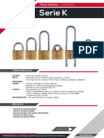 Candados IFAM Serie k Castellano