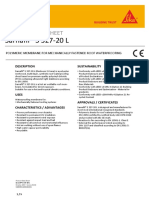 Sarnafil® S 327-20 L: Product Data Sheet