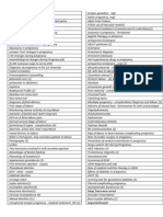 OBSTETRICS - Short Notes