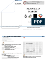 Module in Mapeh 7: Directions: Do You Have A Diary? Where You Able To Make One? Write in Your Diary