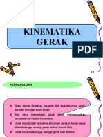 Kinematika Gerak