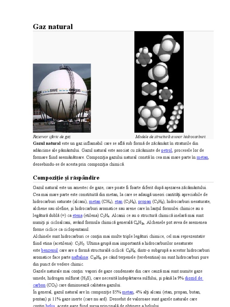 Gaz Natural | PDF