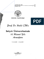 Selçuklu Adliye Teşkilatı Ve Osmanlı Hukuk Sistemi Üzerindeki Etkileri