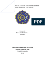 Laporan Analisis Dan Desain Berorientasi Objek