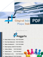 Gingival Index Dan Plaque Index