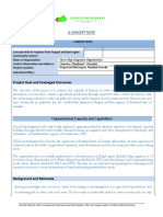 Water Management Technologies Concept Note