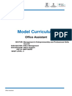 Syllabus Office Assistant