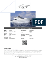 Ferretti Custom Line 94: Description Description