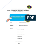 Auditoría financiera casuística Caja Centro 2020