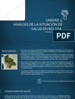 Unidad 3 Indicadores de Salud en Bolivia PDF