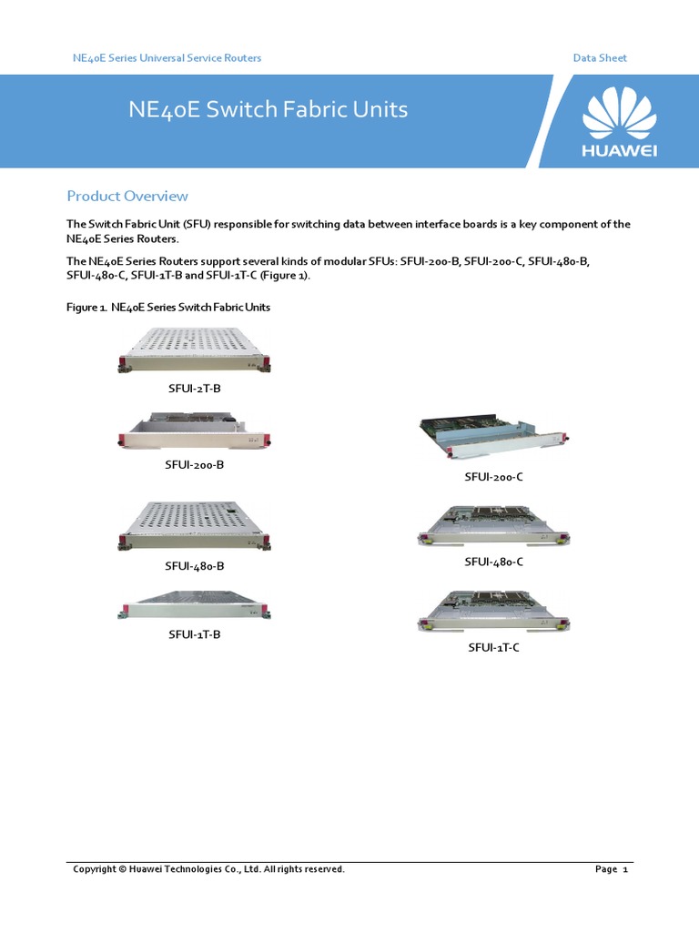 Ne40 Switch Fabric Units | PDF | Router (Computing) | Trademark
