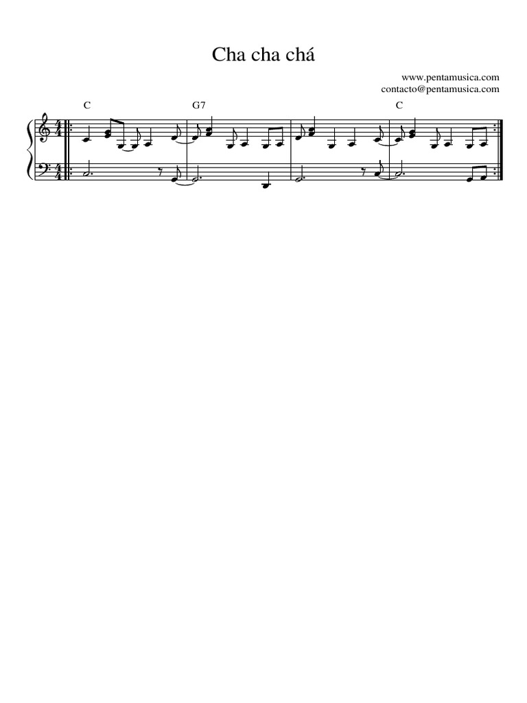 Cha Cha Chá | PDF