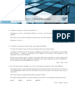 Probabilidades e combinatório - Exercícios de provas nacionais